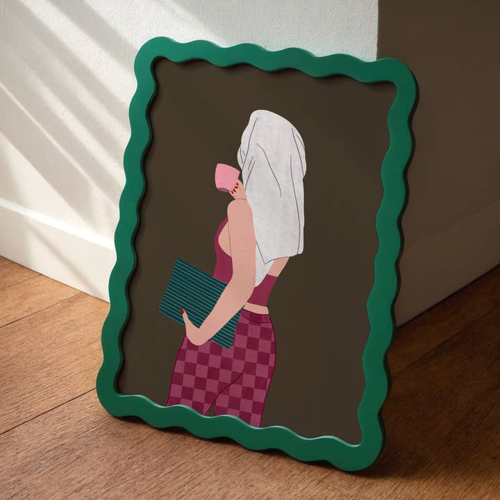 Pink Giraffe Print Co - Wholesale Art Print - Protecting My Peace Print5