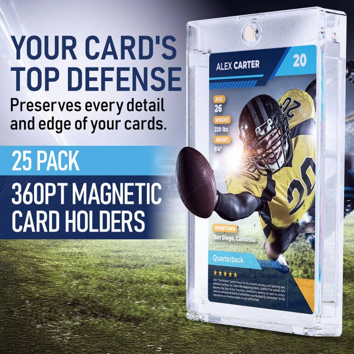 Invested Alliance LLC - Wholesale Playing Cards - 360PT - 25 Pack Premium Magnetic Card Holder1