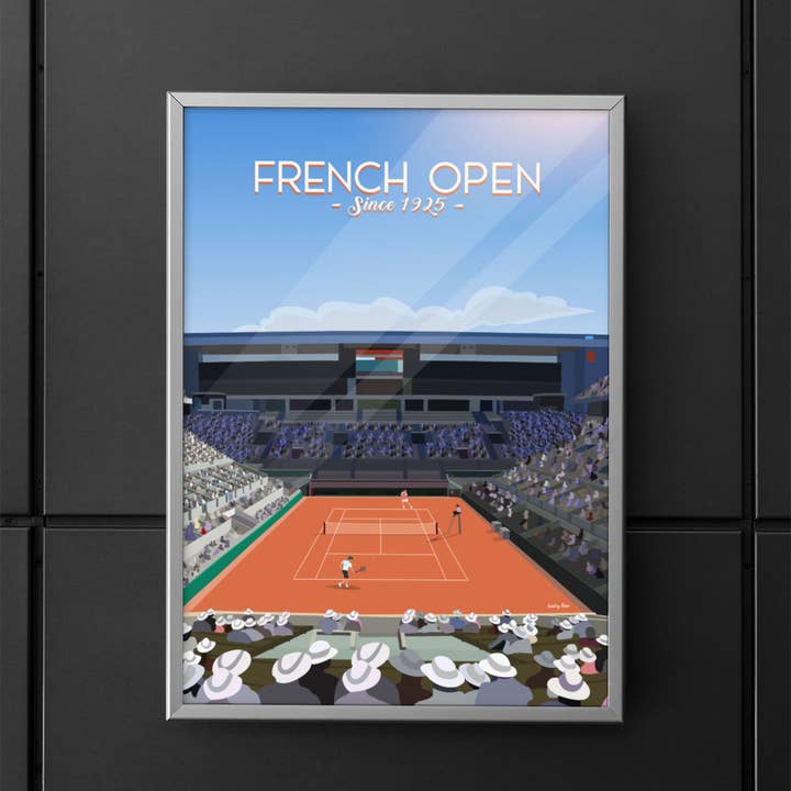 French Open - Tennis pour la vente par WALL OF FAME