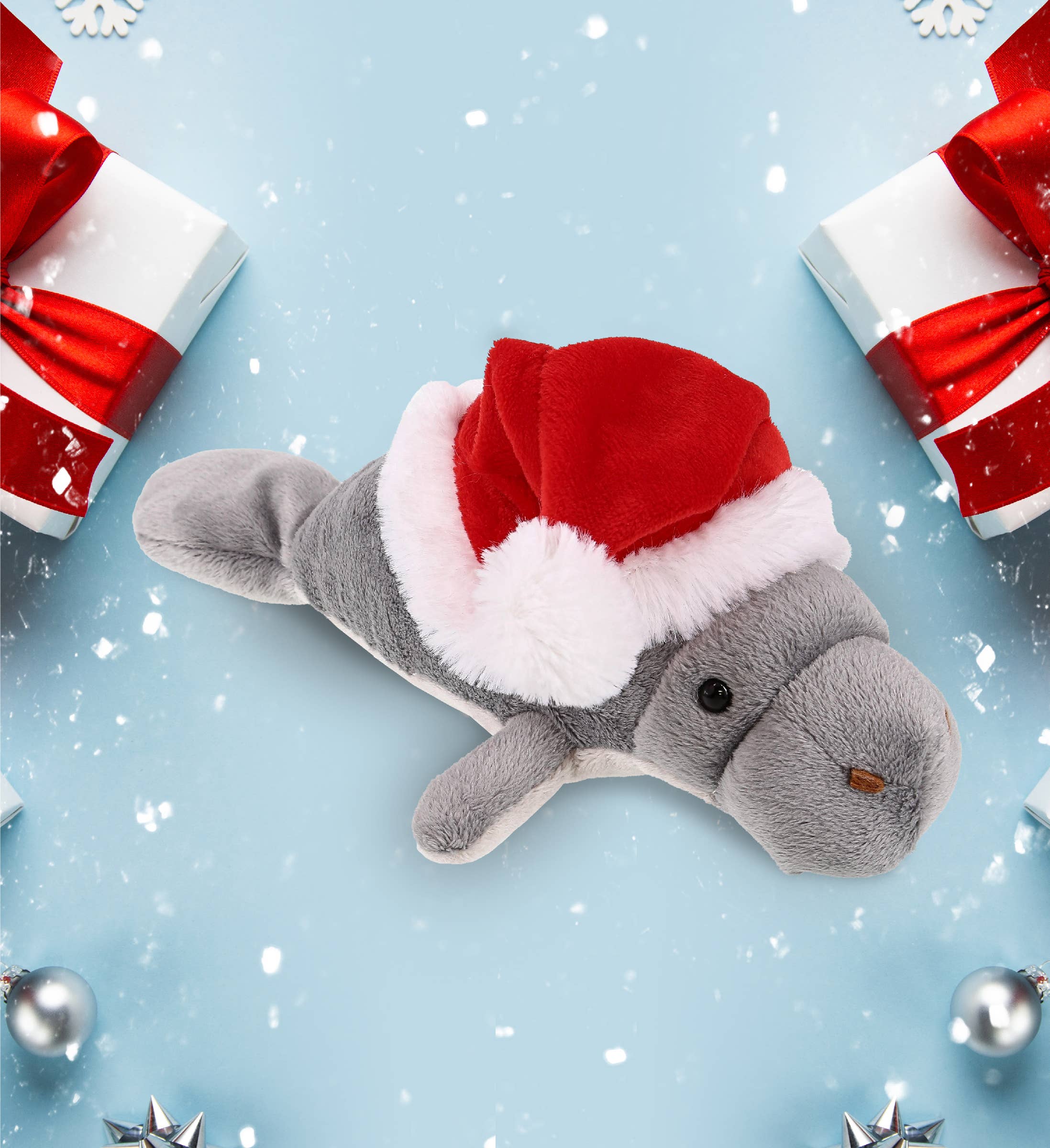 Cota Global – Großhandel Kuschel-/Plüschtier – Kind & Baby – Plüsch-Santa - Wild Collection Plüsch - 9" Graue Seekuh4