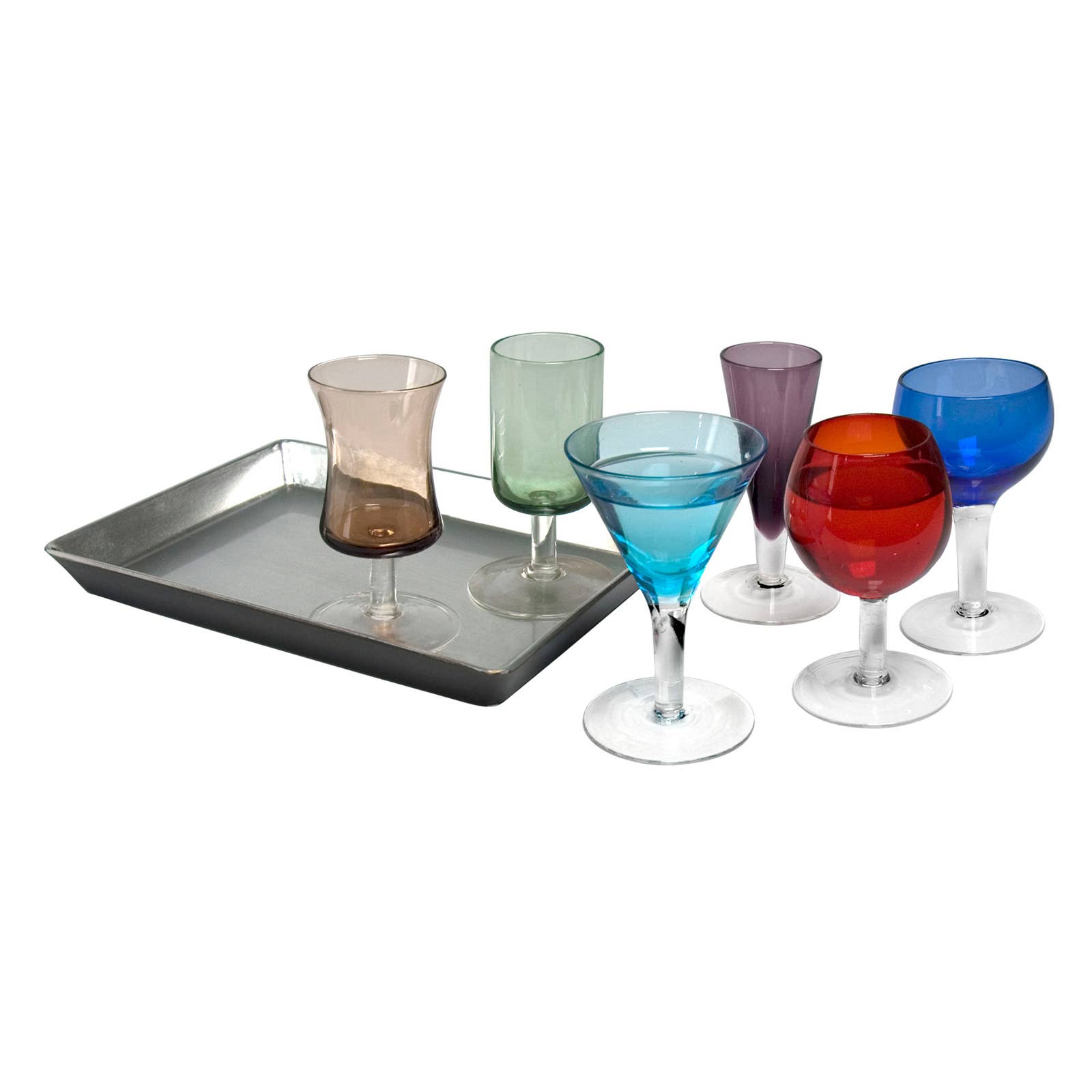 The DRH Collection BV - Wholesale Cocktail/Liquor Glass - 7 Piece Short Stem Liqueur Set1
