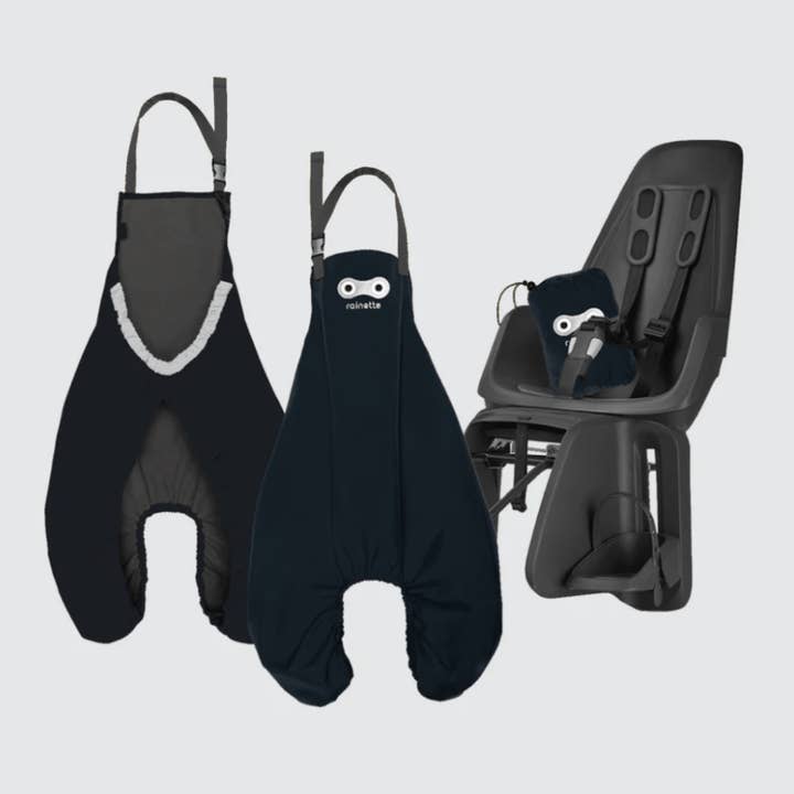RAINETTE - Wholesale Bike Rack - Eco-friendly polar cover for child bike seat2