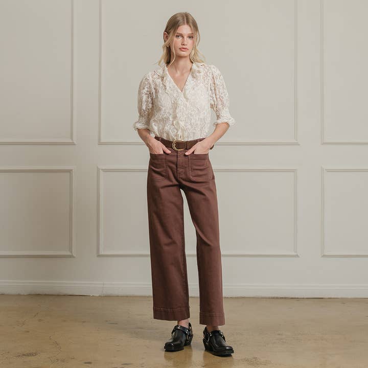 High Waist Everyday Wide Leg Pants - RB1064 and other Purchase Wholesale ddr pantoffeln. Free Returns & Net 60 Terms on Faire trending on Faire.