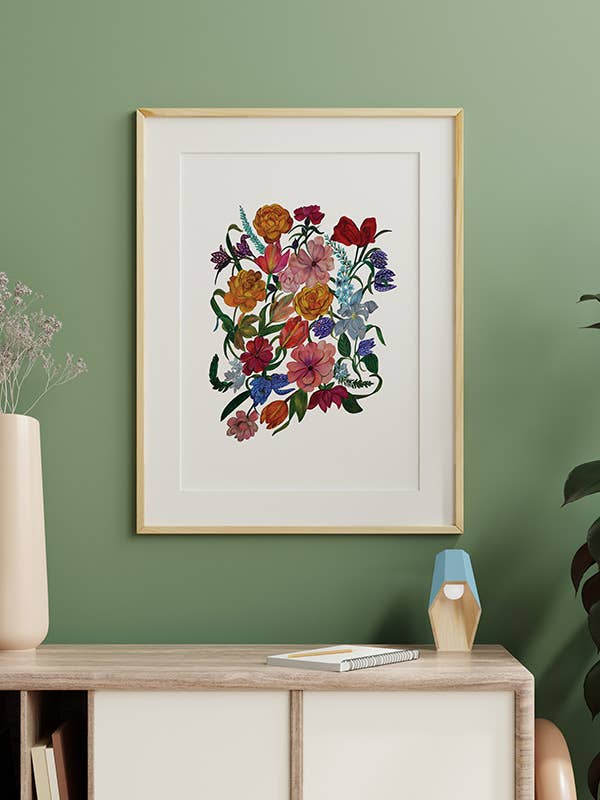 Darling Bloom konsttryck för wholesale av Shaku