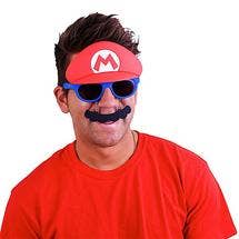 H2W dba Sun-Staches - Wholesale Sunglasses - Kids - Officially Licensed Nintendo Mario Mustache Sun Staches1