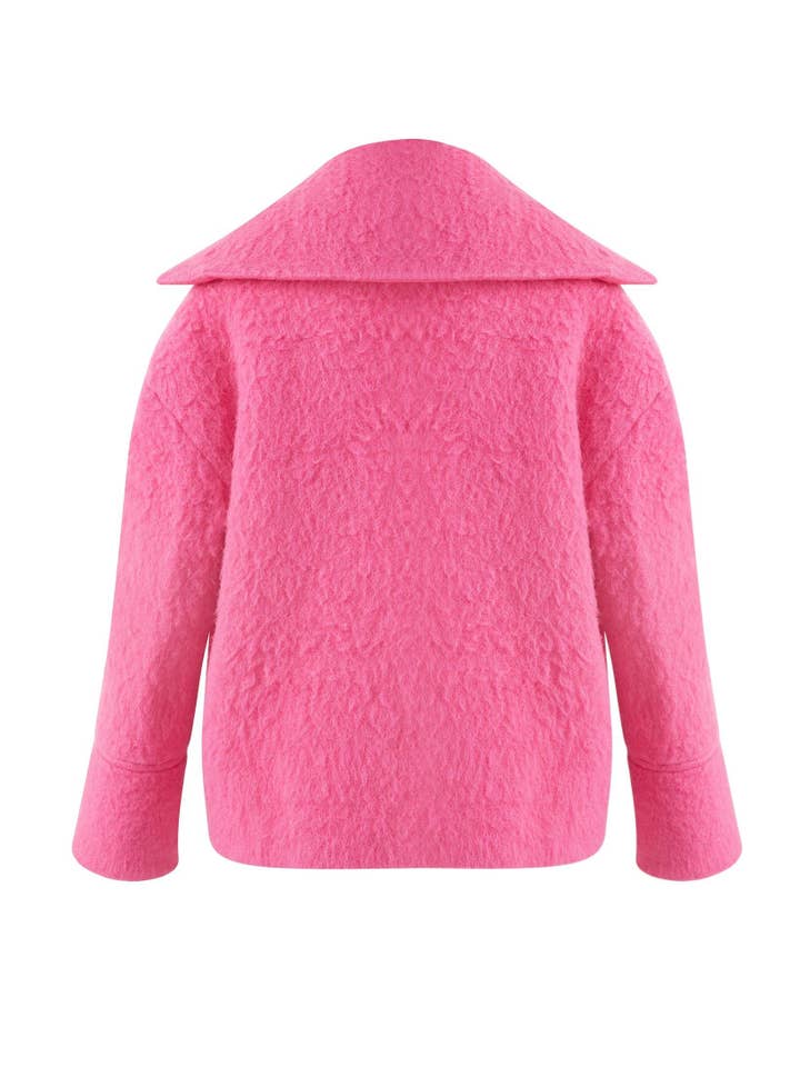 SUNDAY LIFE - Wholesale Knit Sweater - Women's - PALOMA PINK WOOL SWEATER KEEP COMFORTABLY WARM5