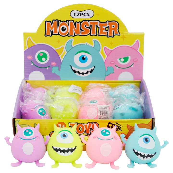 Cap Zone - Wholesale Squishy Toy - Kids & Baby - Alien Monster Fluffy Slime Filled Squishy