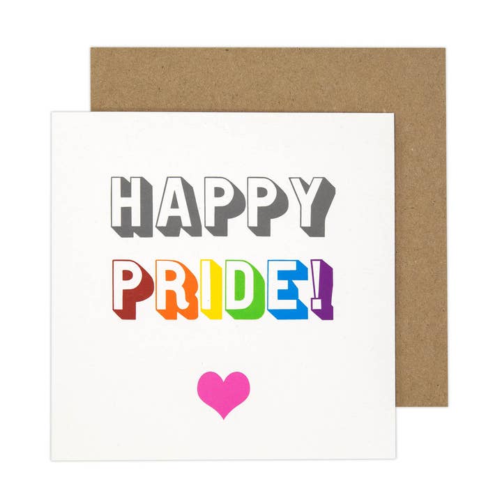 Happy Pride Card for wholesale by The Crafter Way