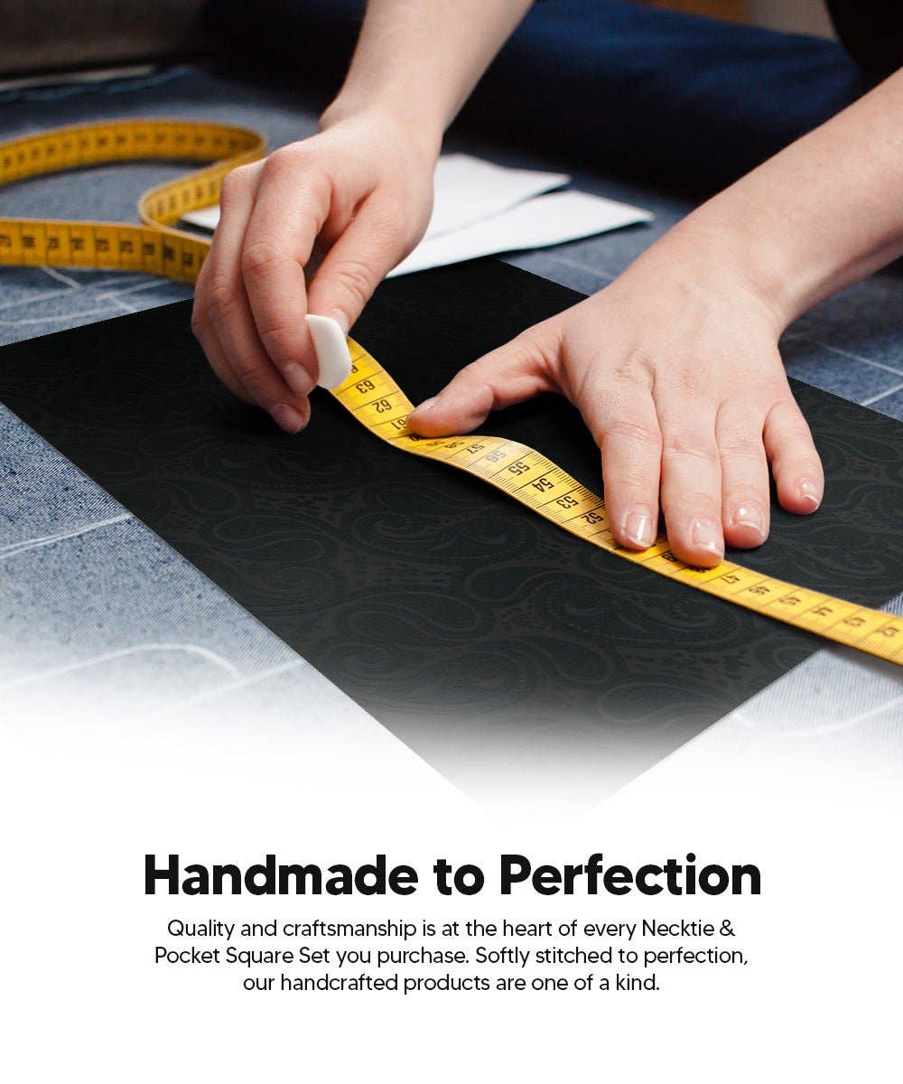 Dubal Brothers - Wholesale Stropdas - Heren - Effen Paisley Stropdas & Pochet (Multipacks) van Vittorio Farina38
