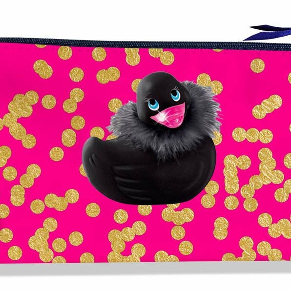 Stor fodral för sexleksaker för kvinnor med anka och paljetter för wholesale av BISTRAKOO