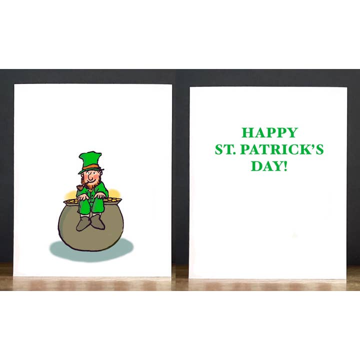 St. Patrick's Day: Pot o' Gold for wholesale by Cards by Charlot