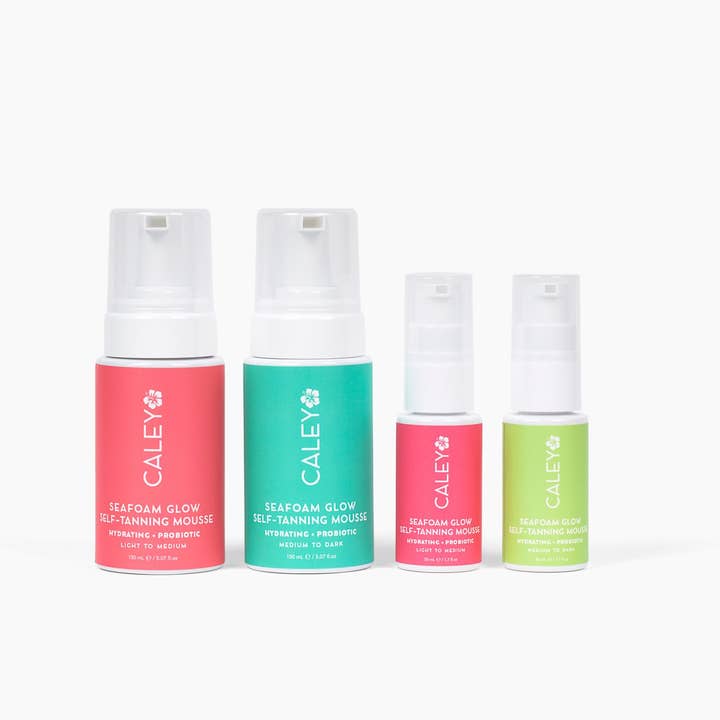 Caley Cosmetics - Wholesale Self-Tanner - Seafoam Glow Self-Tanning Mousse