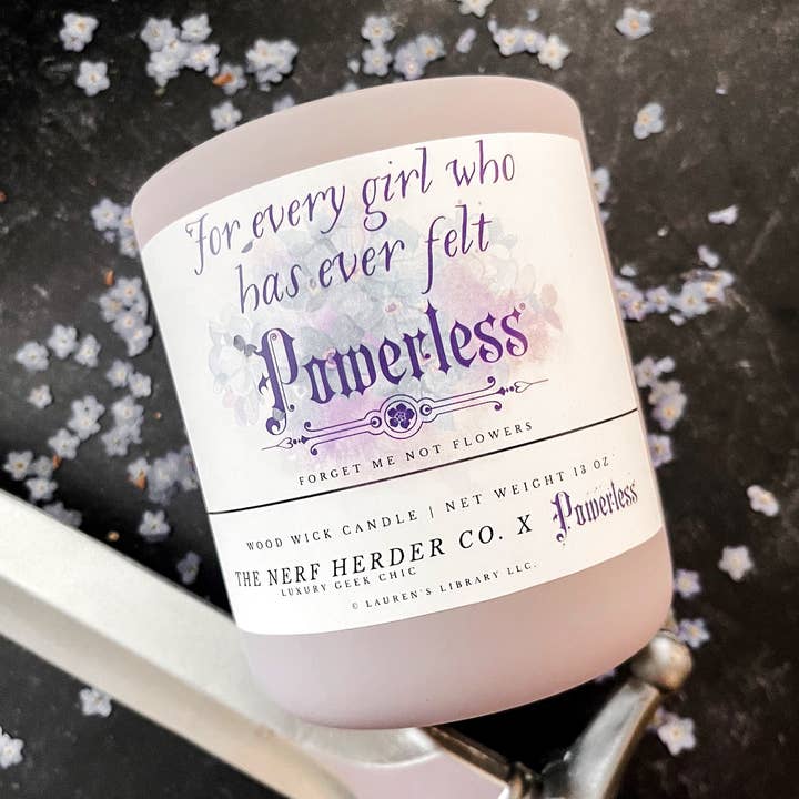 The Nerf Herder Co. - Wholesale Jar/Filled Candle - Officially Licensed CANDLE | Powerless (13 oz)0