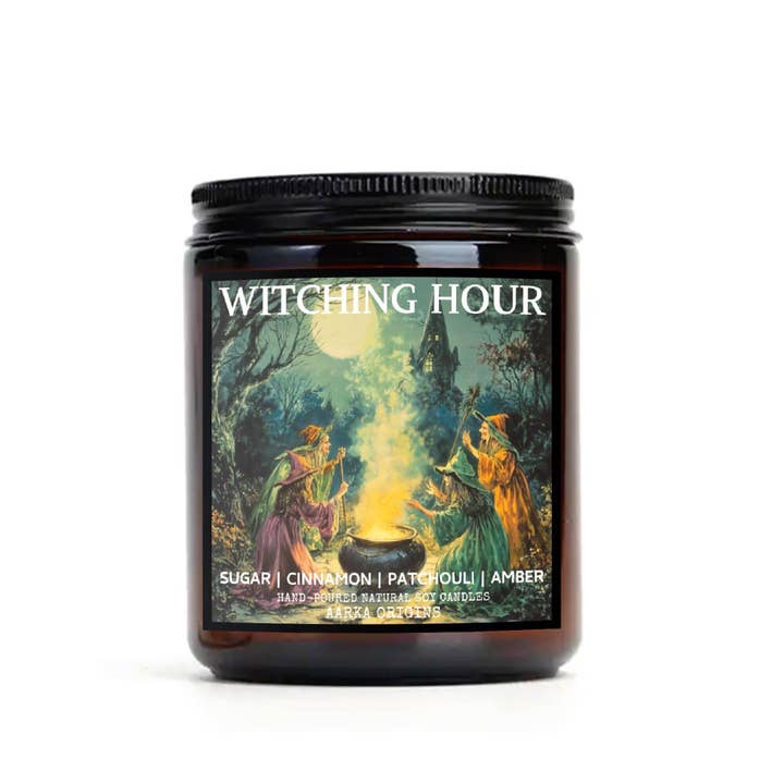 AARKA ORIGINS - Venta al por mayor Velas en tarros - Vela de soja Hora de Brujas Pociones de Brujas