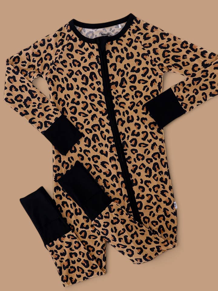 Dream Big Little Co. - Wholesale Jumpsuit - Baby - LEOPARD DREAM ROMPER1