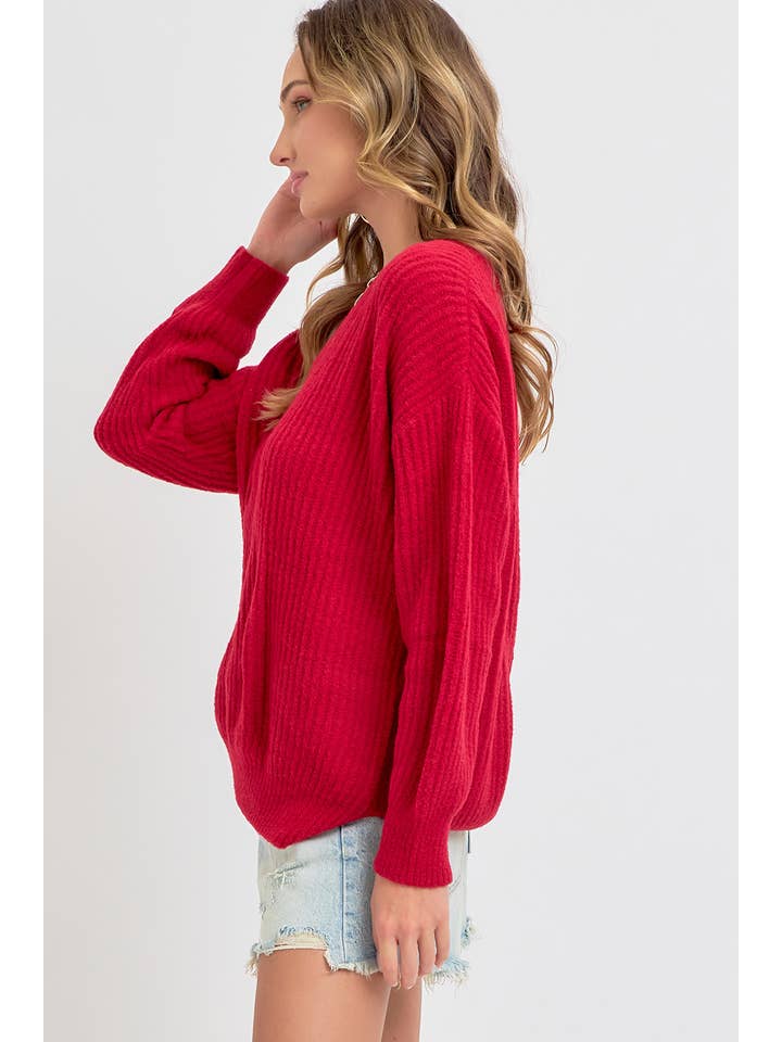 Sweet Lovely by Jen - Wholesale Knit Sweater - Women's - EVERYDAY CASUAL SWEATER57