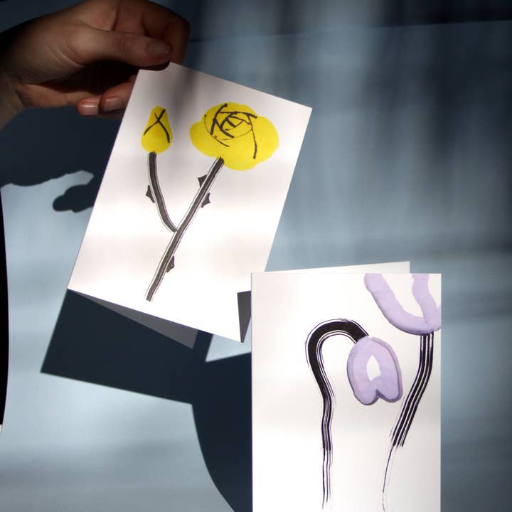 Lucky Luijk - Wholesale Everyday greeting card - Poppies Card2