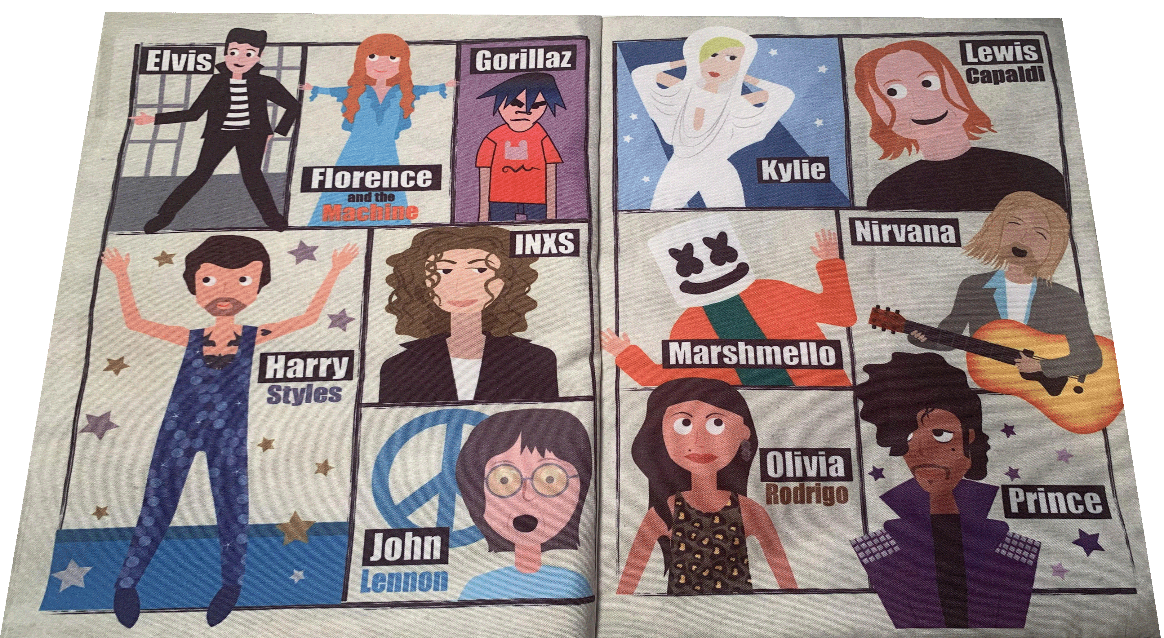 Jo & Nic's Crinkly Cloth Books - Wholesale Baby & Toddler Book (0-2) - Nursery Times Music A-Z1