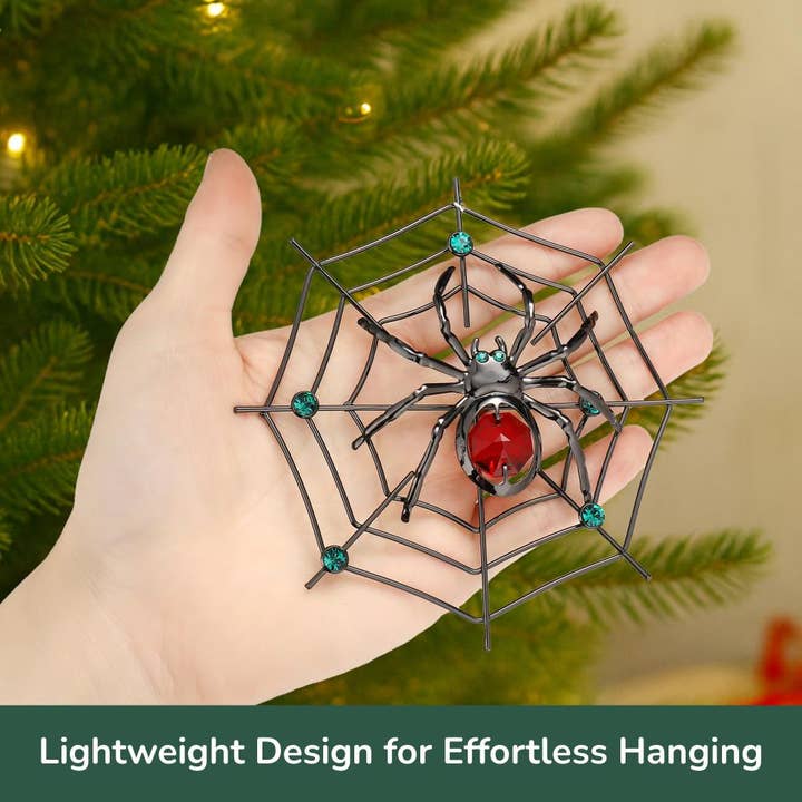 Matashi - Wholesale Ornament - Matashi Lucky Black Spider Holiday Tree Decoration4