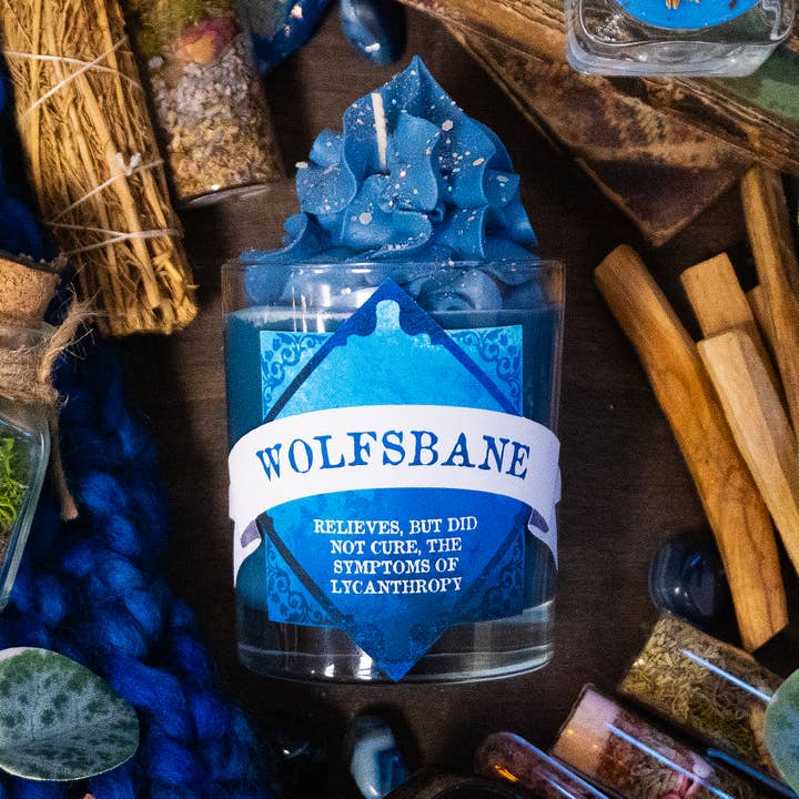 The Lonely Broomstick - Wholesale Novelty Candle - Wolfsbane Potion Candle