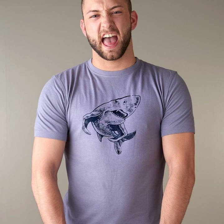 Shark T-shirt for Men - Lift More for wholesale by Uni-T