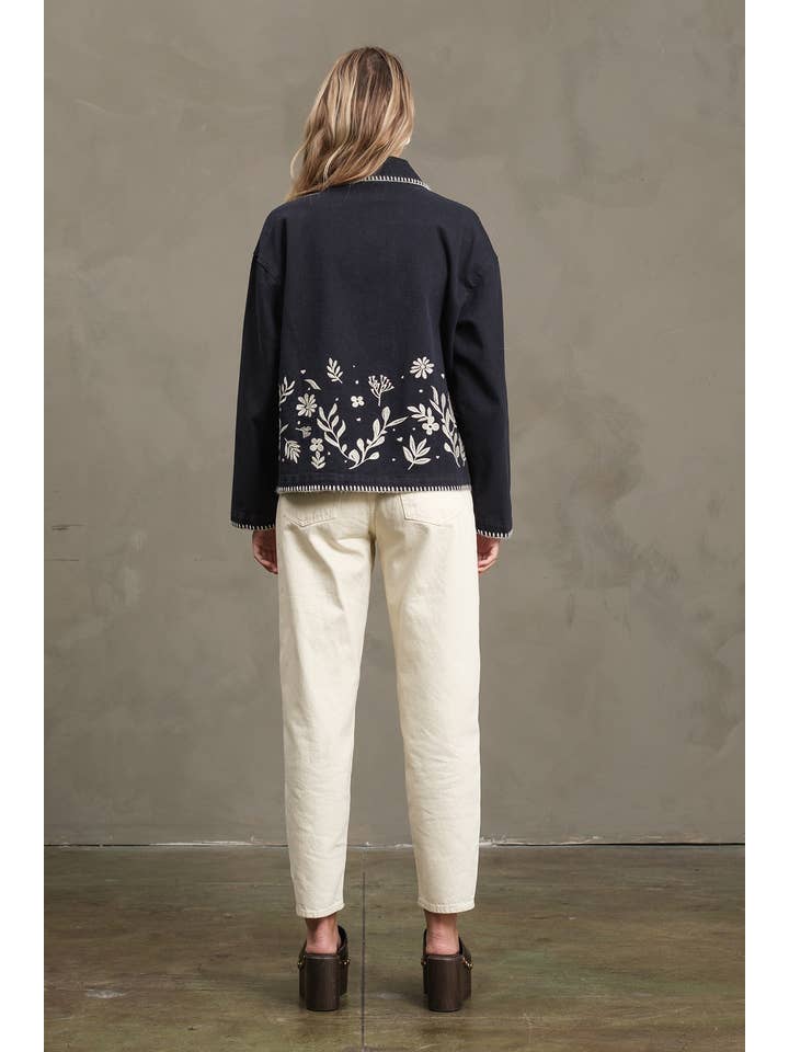 RAISONNEL - Wholesale Jacket - Women's - Embroidered Folk Jacket - RJ107516