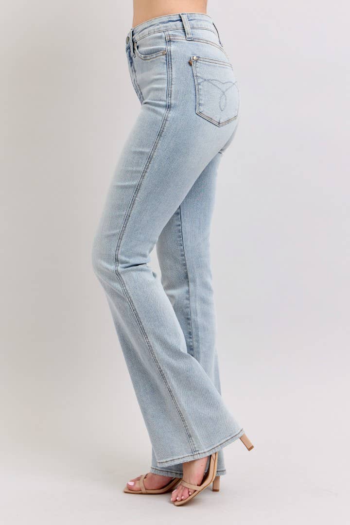 Judy Blue Jeans - Wholesale Jeans - Women's - Multi Inseam High Waisted Tummy Control Bootcut4