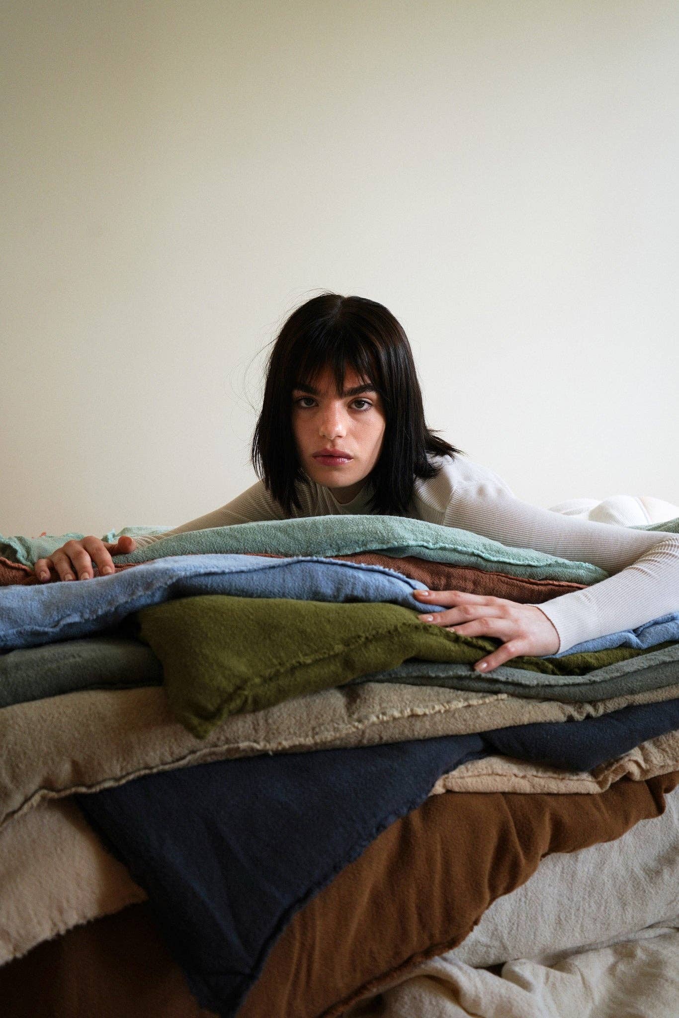 Maison Masarin - Wholesale Chair/Sofa Slipcover - French raw linen sofa duvet cover or comforter3