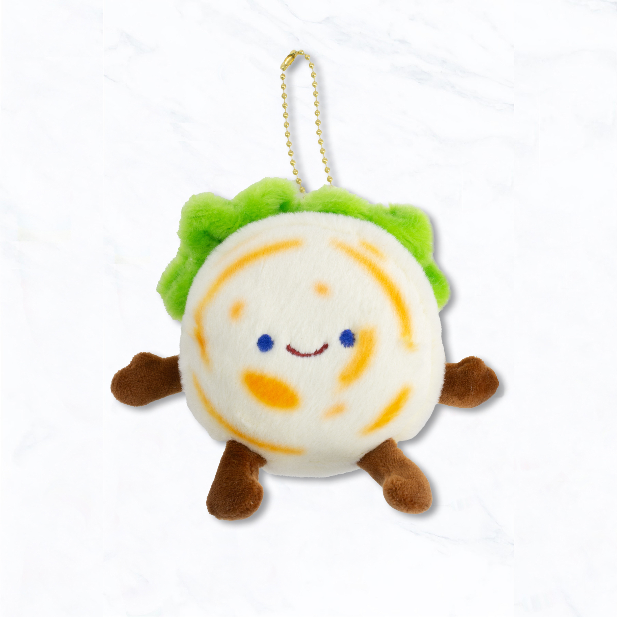 Suzie Q USA - Venta al por mayor Llavero - Mujer - Llavero de Peluche Envoltura de Lechuga Sonriente0