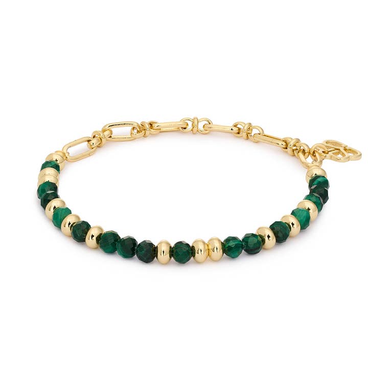 Dahlia Malakit Guldarmband för wholesale av Boho Betty