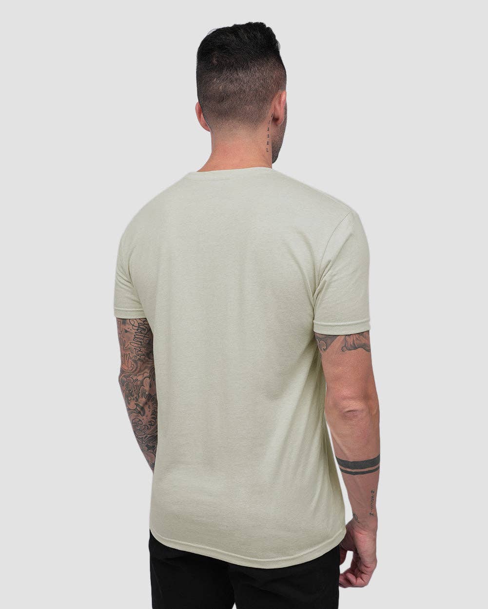 INTO THE AM - Wholesale T-Shirt - Men's - Men's Premium Fitted Plain Blank T-Shirt45
