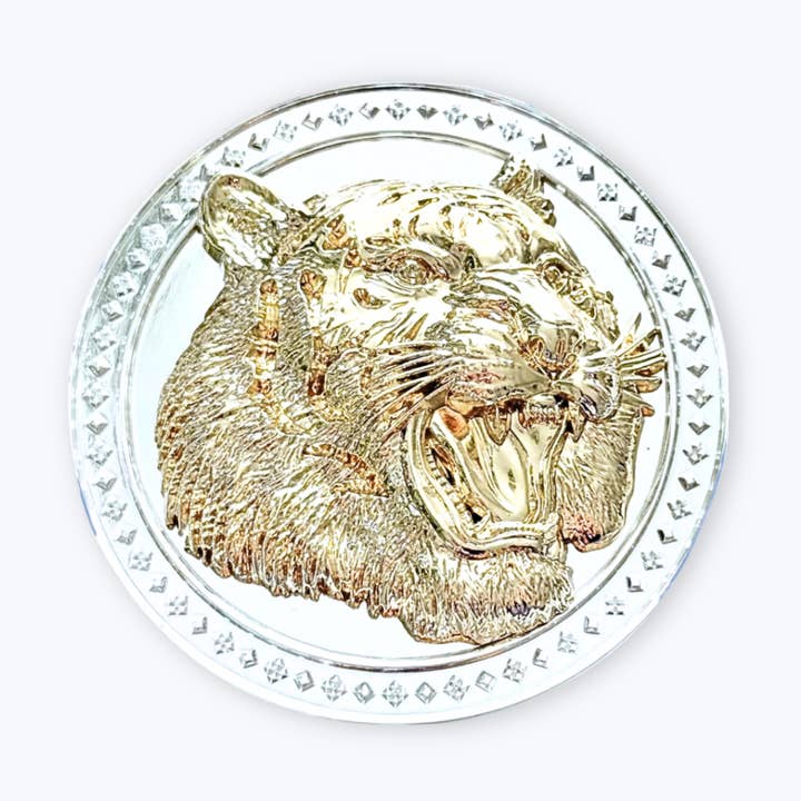 The Tiger Walk Buckle | Two-Toned | 3cm for wholesale by Cesoli