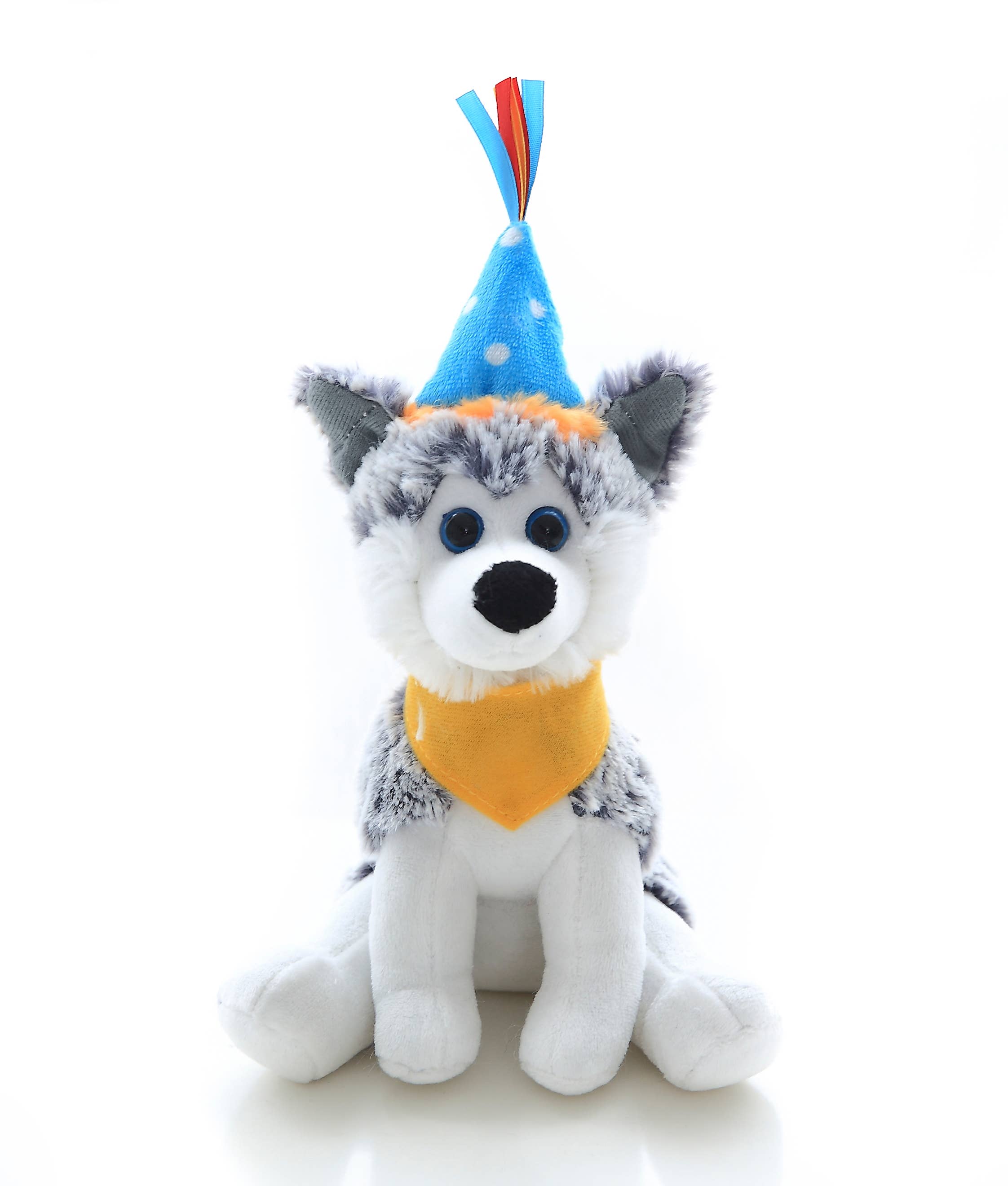Plushland - Wholesale Stuffed/Plush Toy - Kids & Baby - 8" Customizable Birthday Dog Plush | Custom Birthday Gift 1