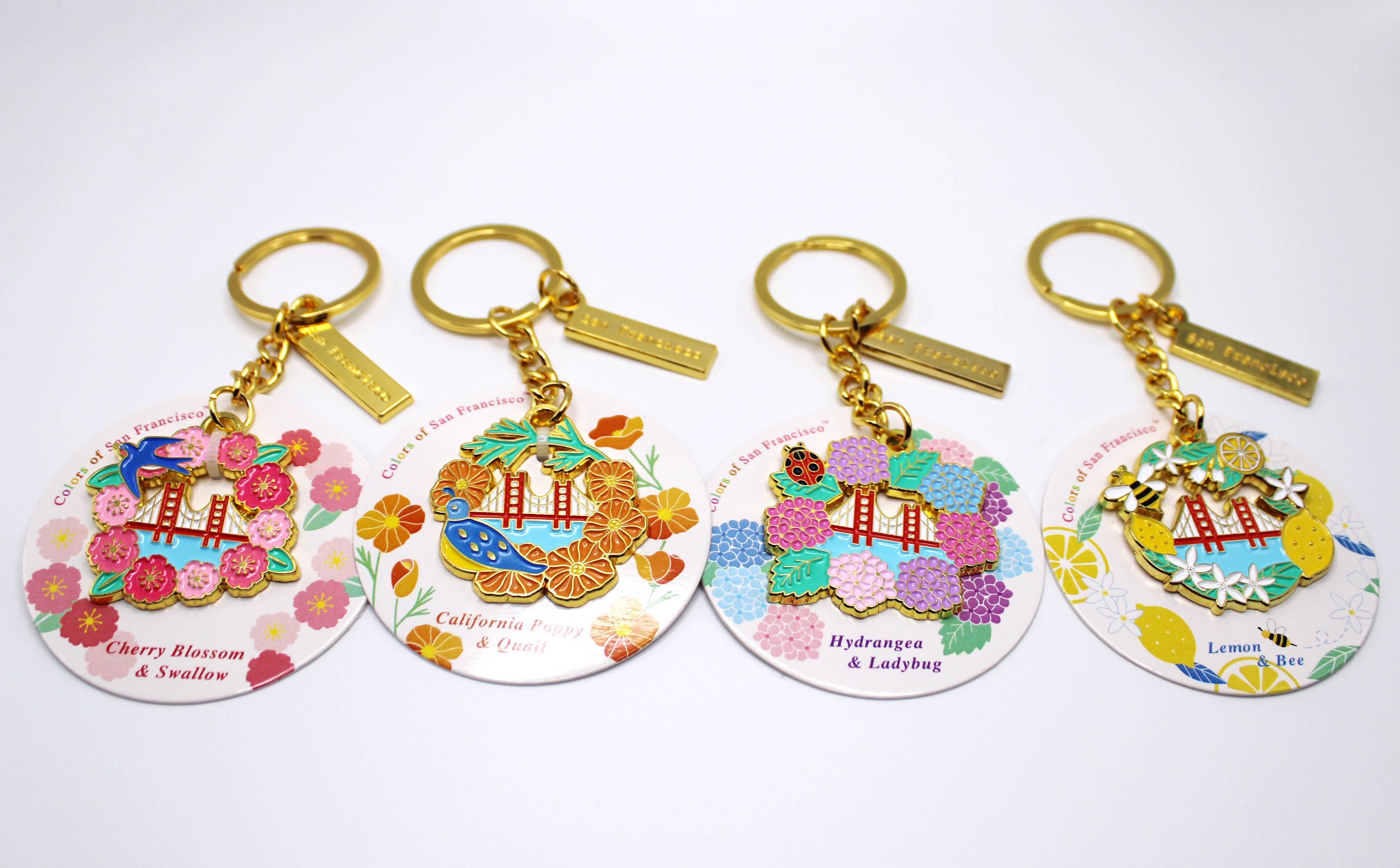 Tomoko Maruyama - Wholesale Keychain - Unisex - San Francisco Golden Keychains11