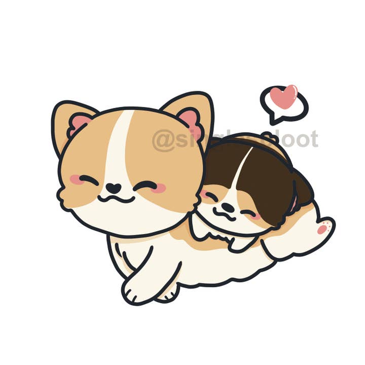 Corgi Friends Shoe Charm for wholesale by Single Sploot