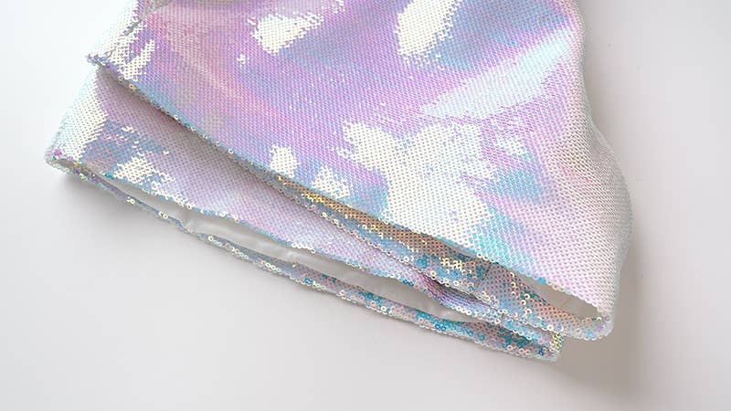 Productseeker - Wholesale Top & Short Set (NOT Loungewear) - Women's - SET051（3） Rainbow Sequin Set: Blazer & Shorts Duo18