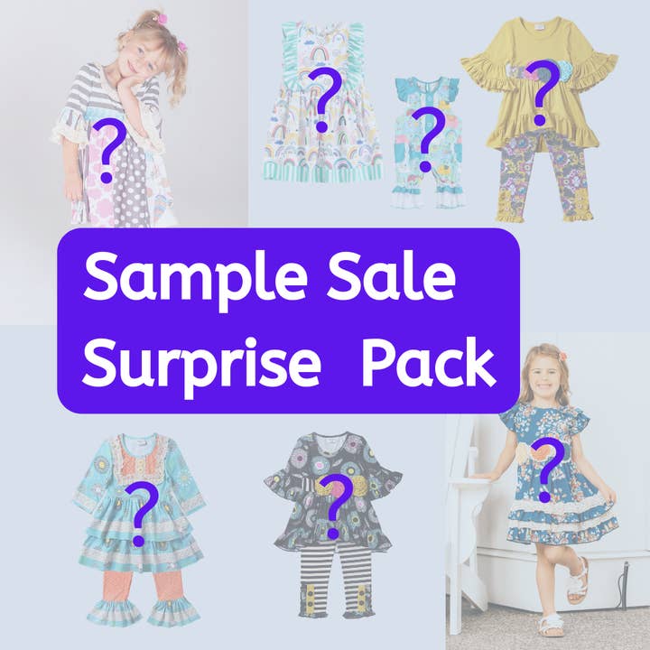 Flæser Sample Surprise 5-Pack for engroshandel hos Ruffles by Tutu and Lulu