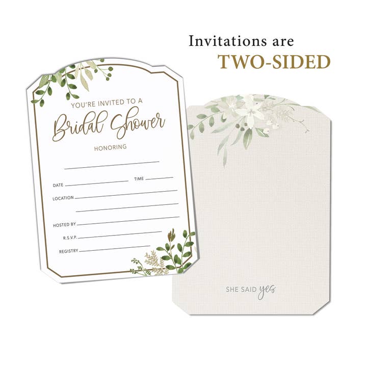 Lillian Rose - Venta al por mayor Invitaciones - Juego de 24 invitaciones para despedida de soltera Lillian Rose