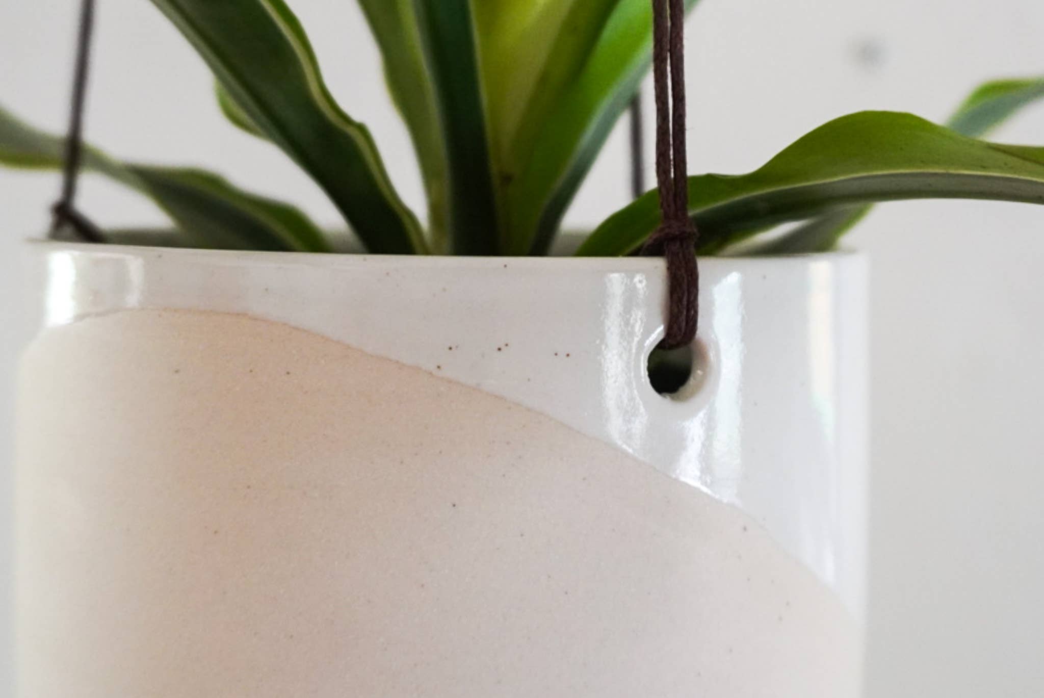 Shelby Page Ceramics - Wholesale Hanging Planter - Hanging Planter - Core Glazes1