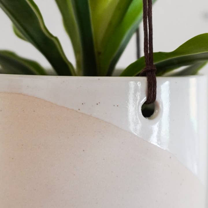 Shelby Page Ceramics - Wholesale Hanging Planter - Hanging Planter - Core Glazes1