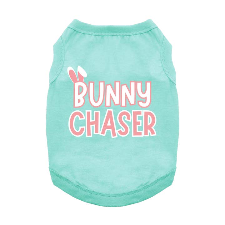 Bunny Chaser - Dog Shirt for wholesale by Fun Dog Shirts