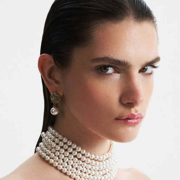 Harley Choker Halskæde i Guldpletteret Messing for engroshandel hos Mon Reve