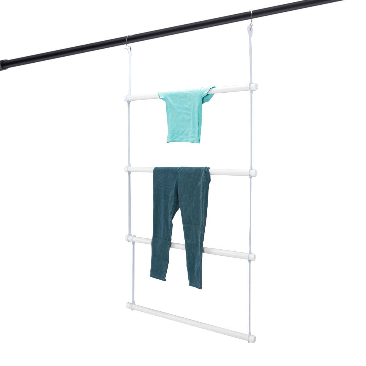 Store Supply Warehouse - Wholesale Mannequin - White PVC Tubular Ladder Mannequin5