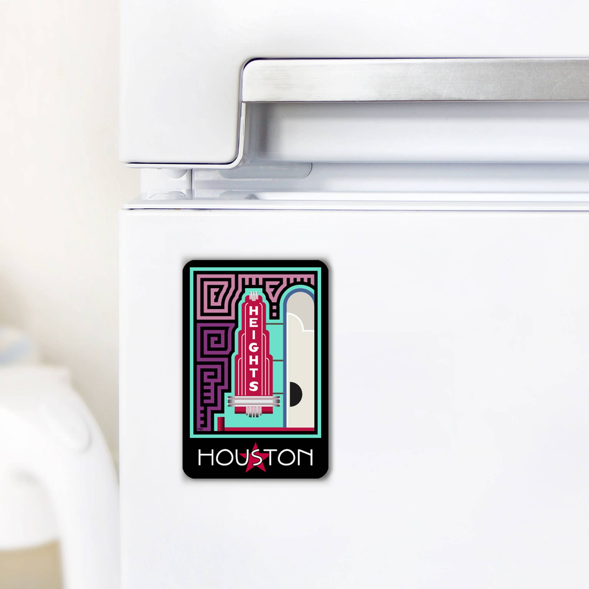 Papermolas - Wholesale Magnet - Magnet - Houston Heights Theater4