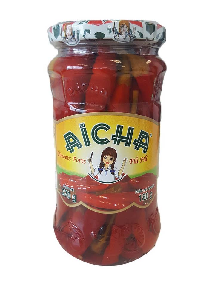 K Peperoncini Pili Pili * 6 Boc. 37cl AICHA per la vendita all'ingrosso da parte di YULY FOOD SAS