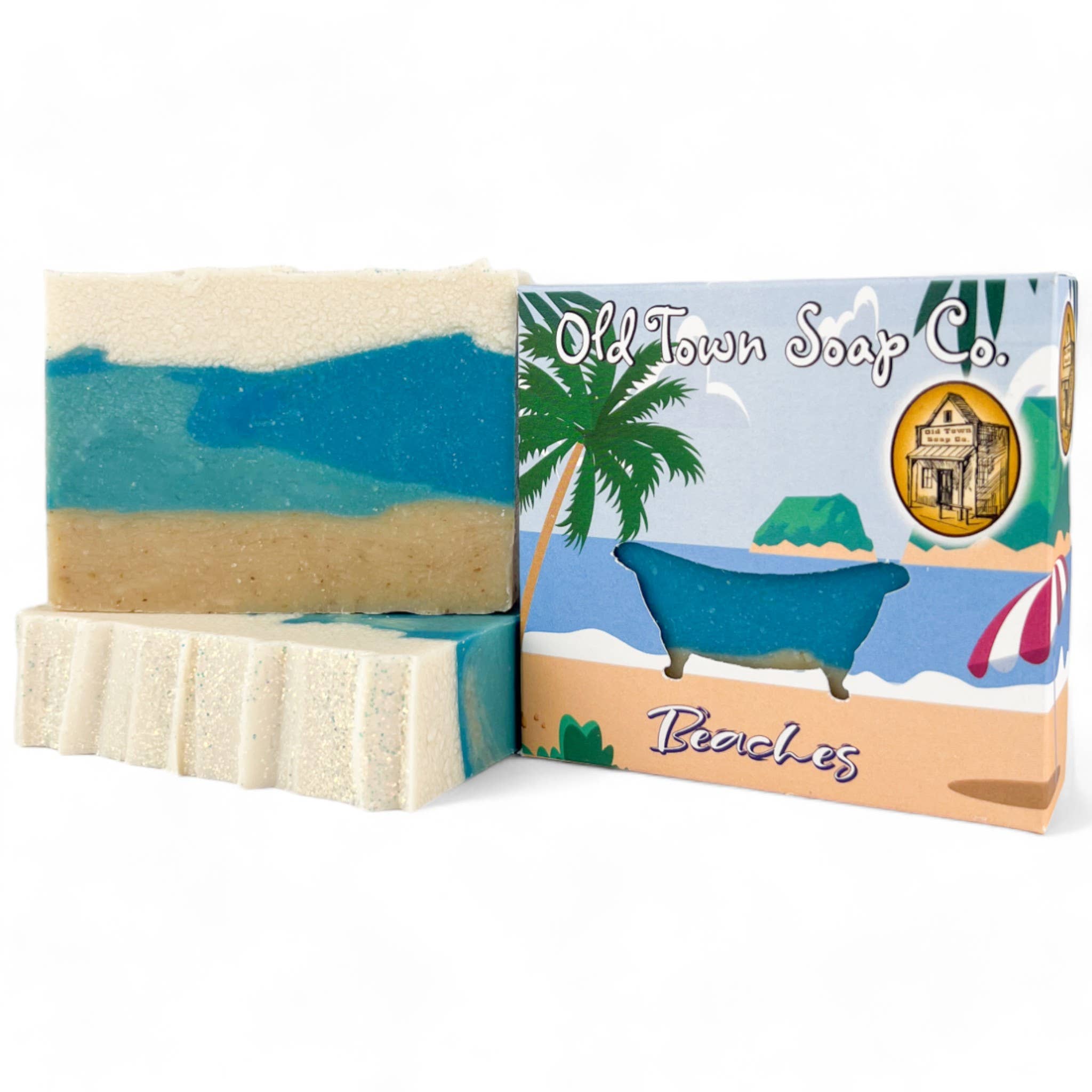 Old Town Soap Co. - Wholesale Bar Soap - Beach Scents Handcrafted Bar Soap (Avail in 3 Great Scents!)6