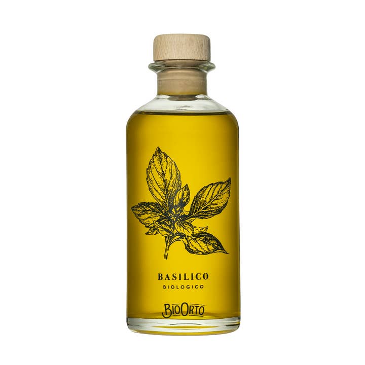 Organic aromatic basil - 200ml for wholesale by Bio Orto Società Cooperativa Agricola