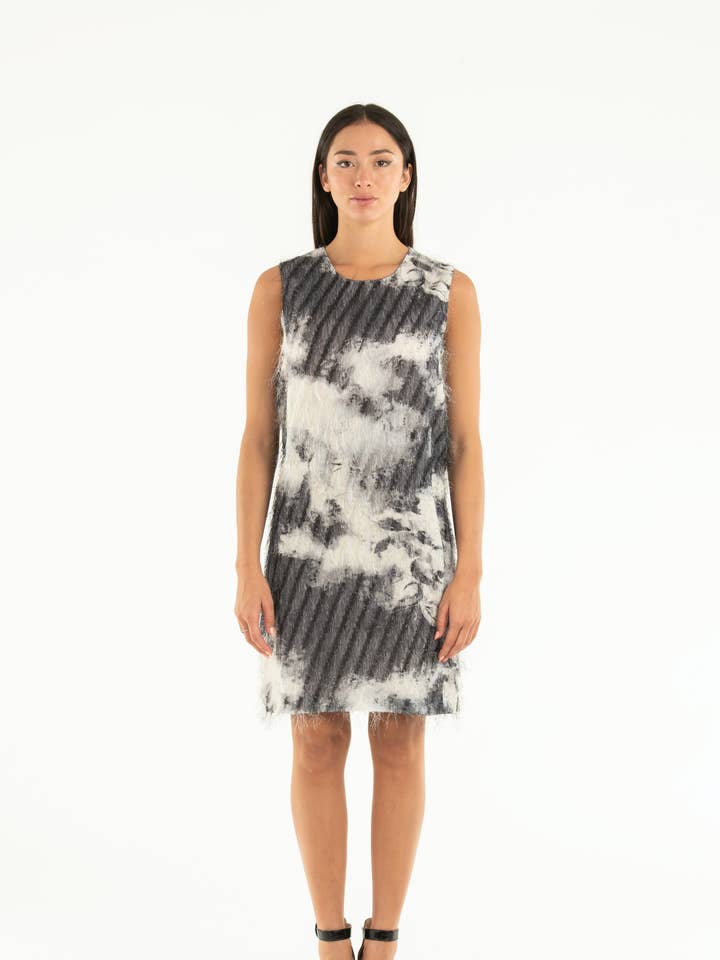 Trykt kjole for engroshandel hos Christine Bi