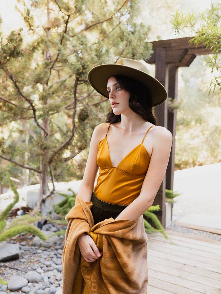 Versatile Satin Camisole | Multi-Color Adjustable Strap Top for wholesale by Leto Accessories