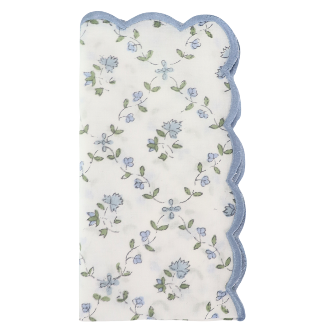Pretty Homestyle - Wholesale Dinner & cloth napkin - Blue Cornflower Napkin0